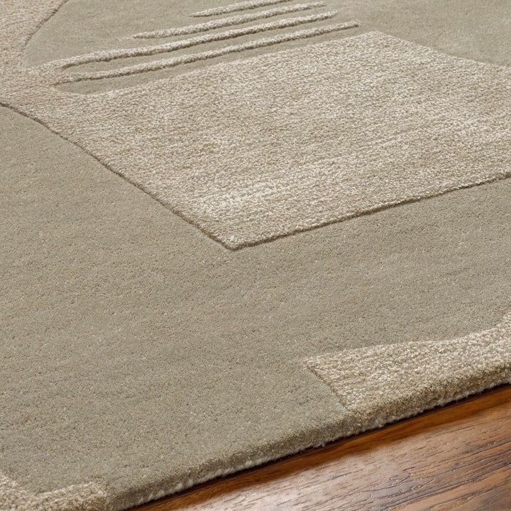 Dessa Contemporary Abstract Beige Area Rug - The Rug Decor