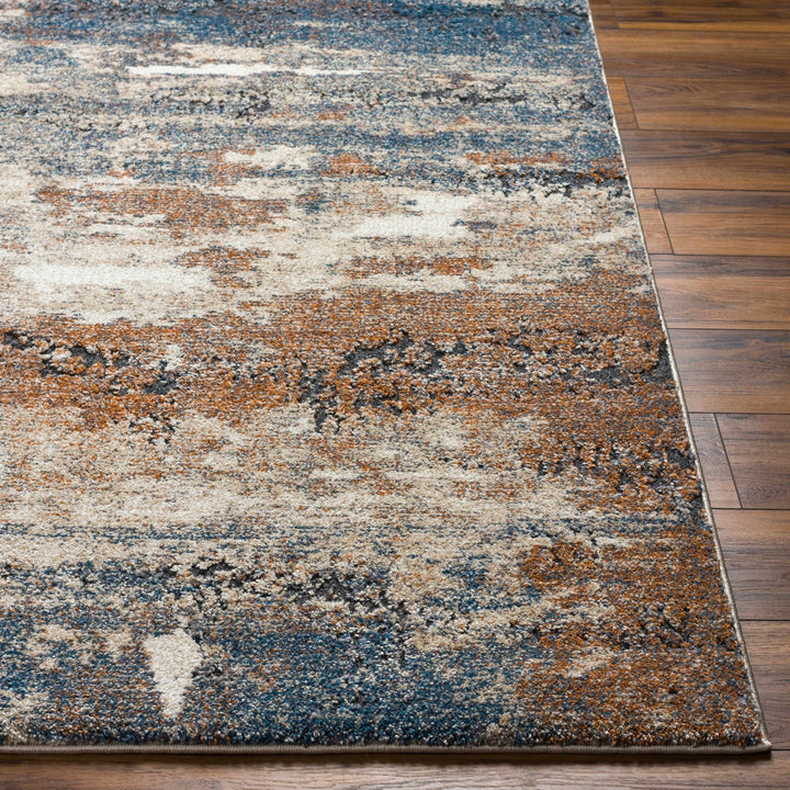 Deven Contemporary Abstract Gray And Brown Area Rug - The Rug Decor