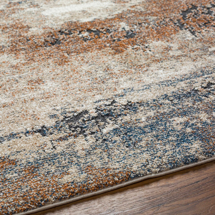 Deven Contemporary Abstract Gray And Brown Area Rug - The Rug Decor