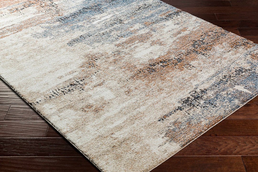 Deven Contemporary Abstract Gray And Brown Area Rug - The Rug Decor