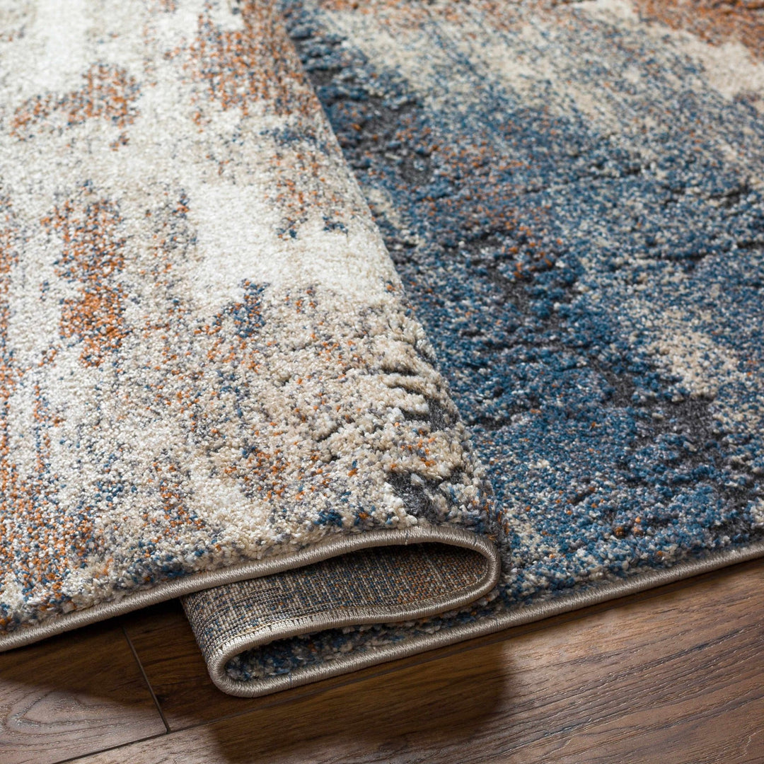 Deven Contemporary Abstract Gray And Brown Area Rug - The Rug Decor