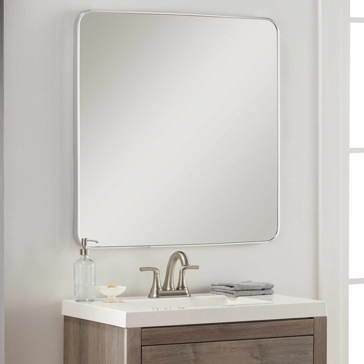 Ockenfels Silver Gray Wall Mirror