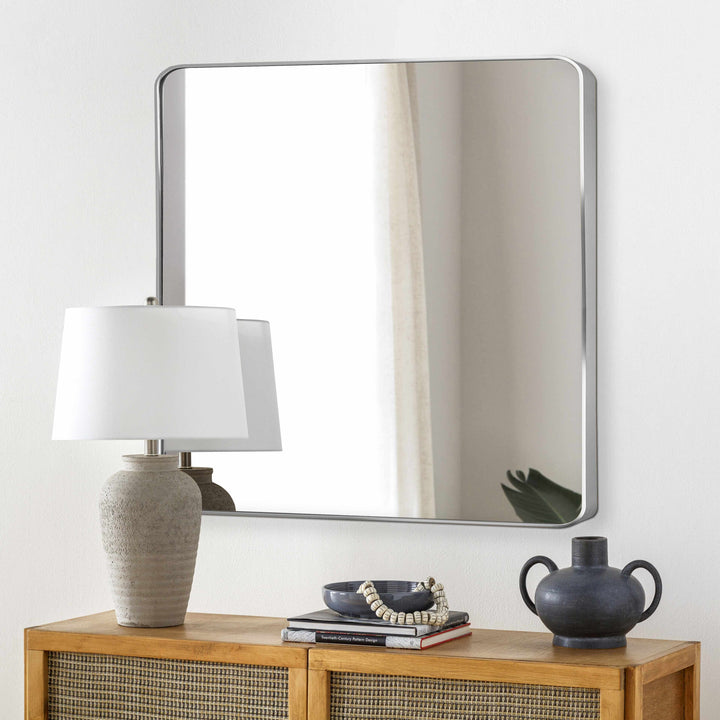 Ockenfels Silver Gray Wall Mirror