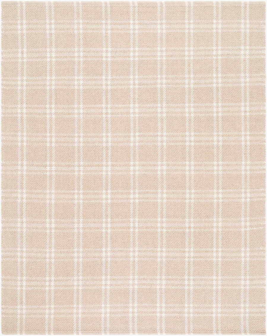 Dhyana Modern Geometrical Design Beige Hand Woven Area Rug - The Rug Decor