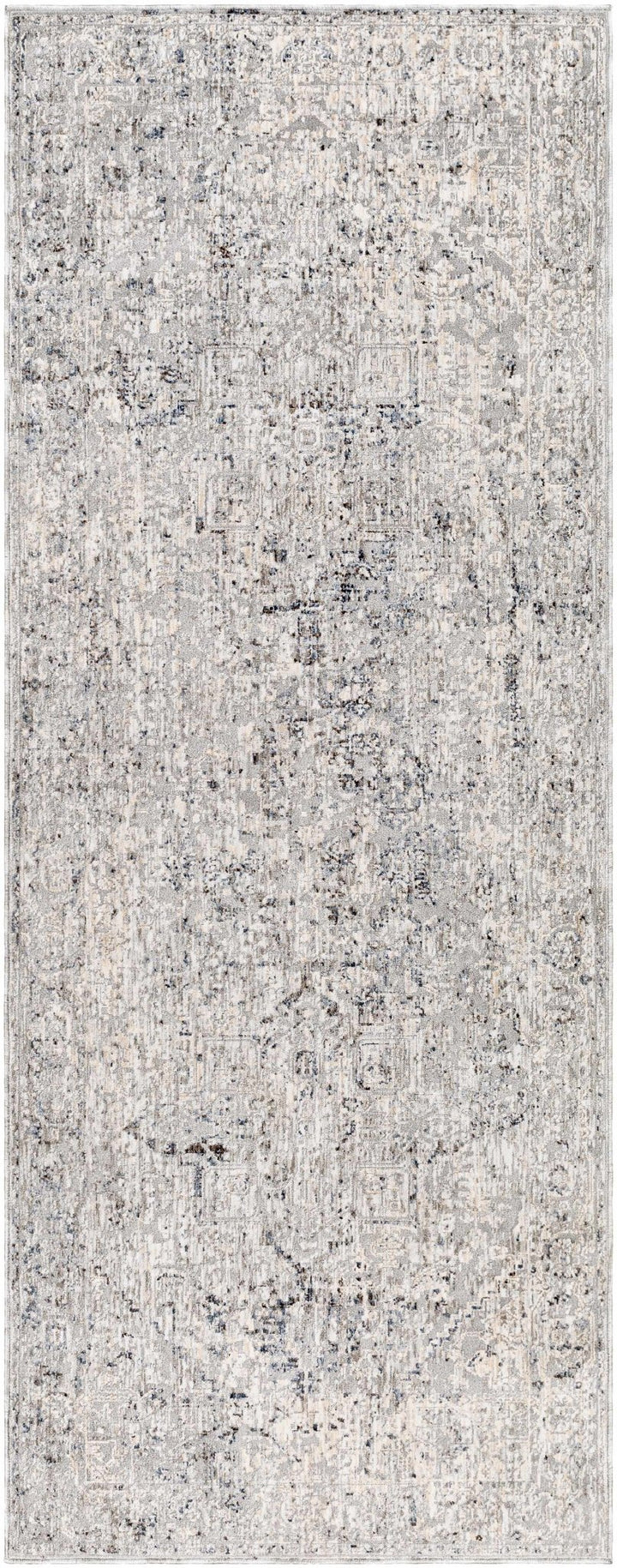 Dingwall Traditional Style Charcoal And Gray Area Rug - The Rug Decor