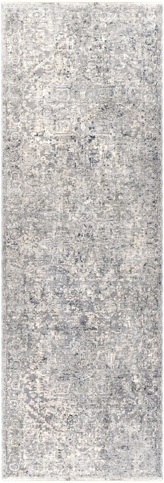 Dingwall Traditional Style Charcoal And Gray Area Rug - The Rug Decor