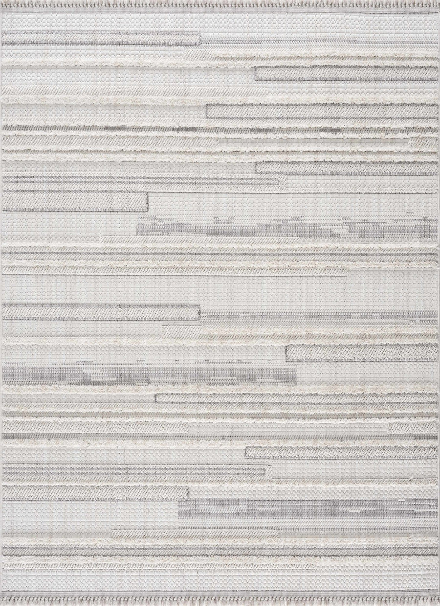 Dishman Contemporary Style Gray Rug - The Rug Decor