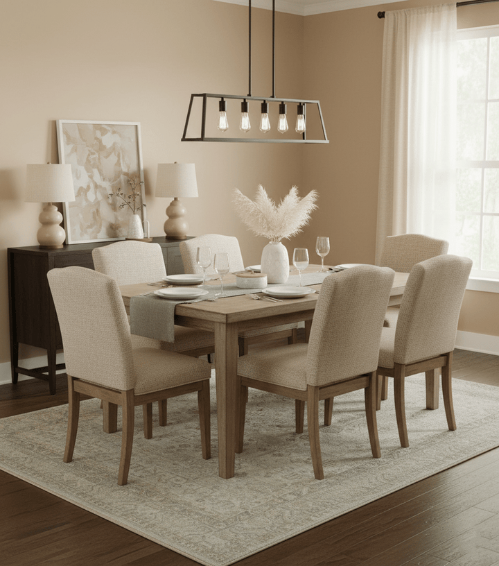 Distressed Silver And Beige Hand Knotted khotan design Custom Made wool area rug - The Rug Decor