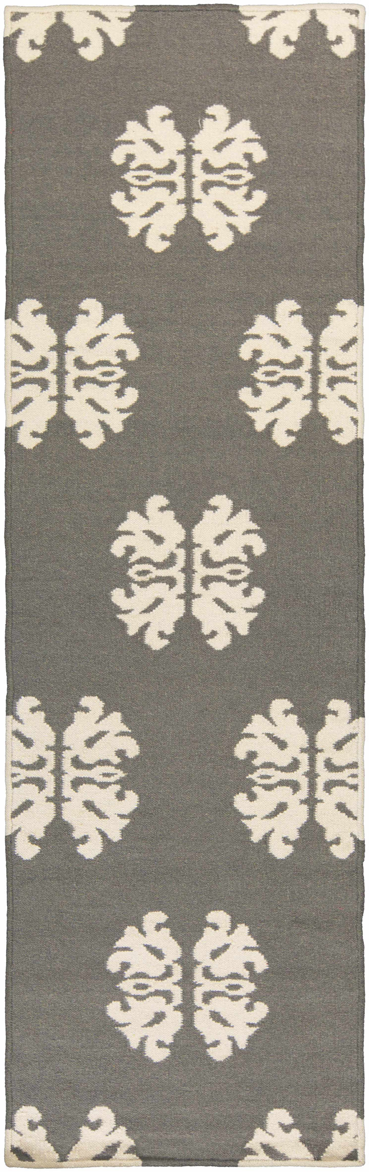 Dillsboro Contemporary Style Gray And Ivory Hand Woven Area Rug