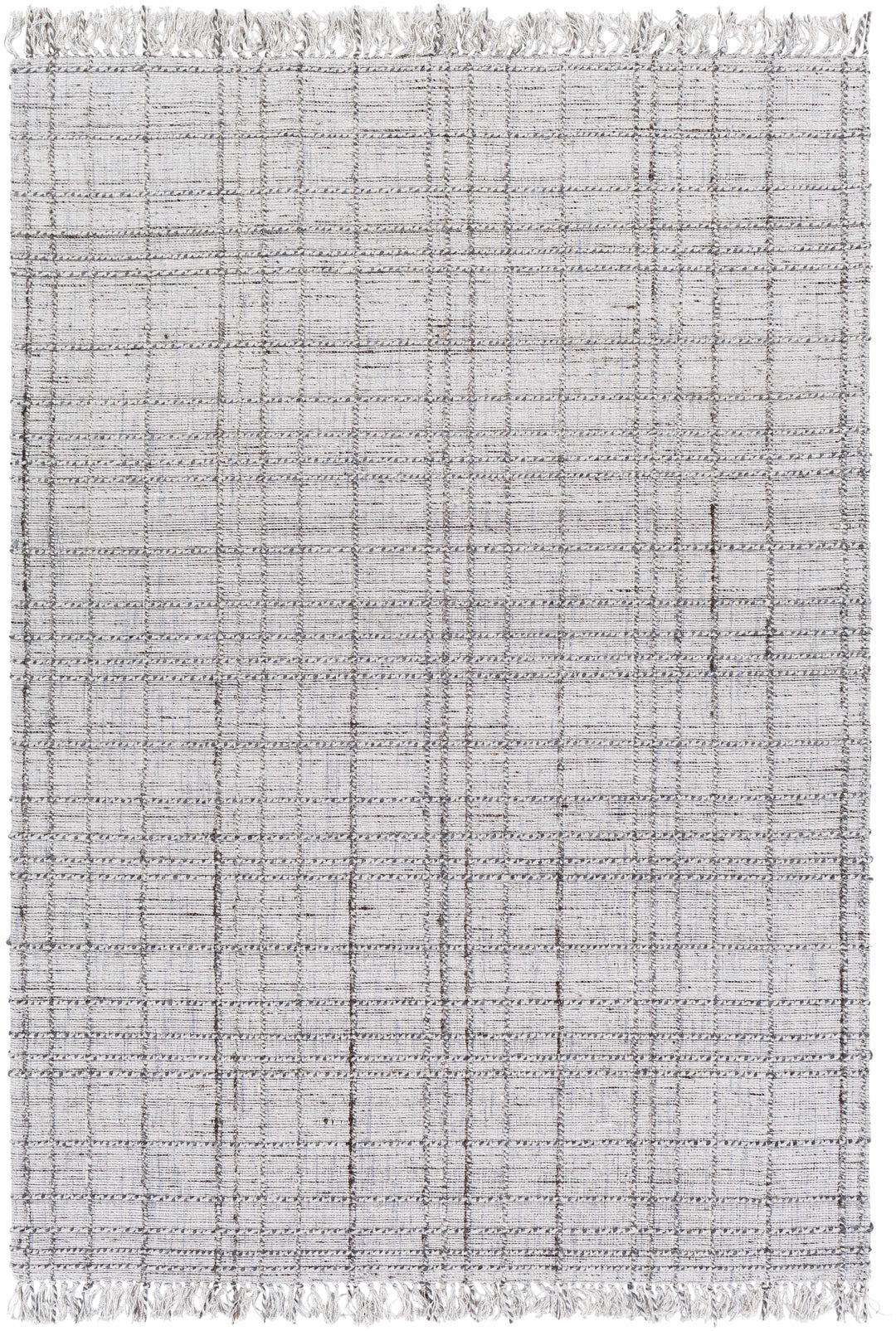 Delanco Modern Style Gray Hand Loom Area Rug