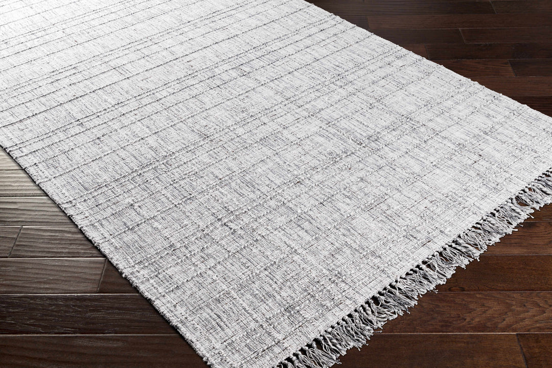 Delanco Modern Style Gray Hand Loom Area Rug