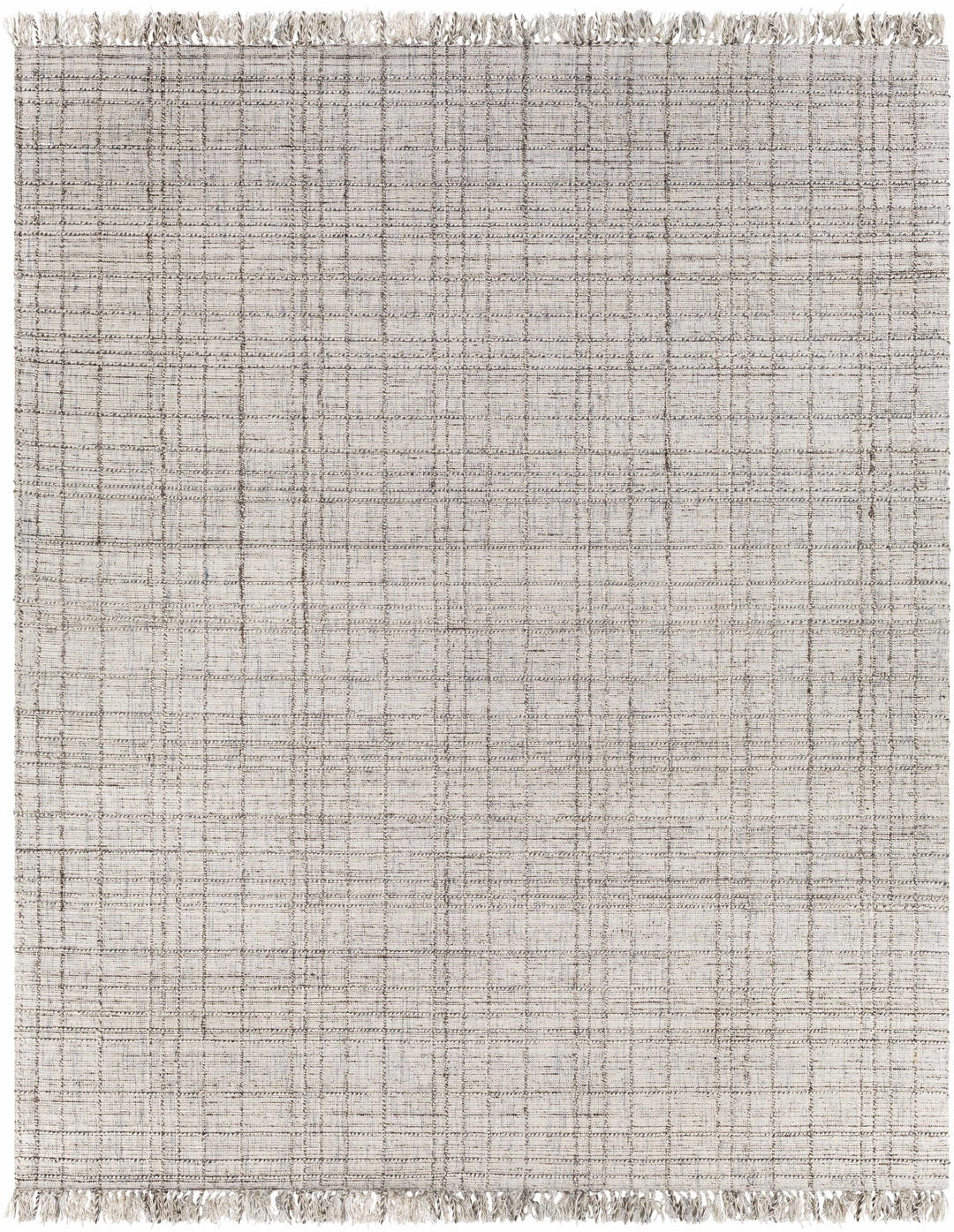 Delanco Modern Style Gray Hand Loom Area Rug