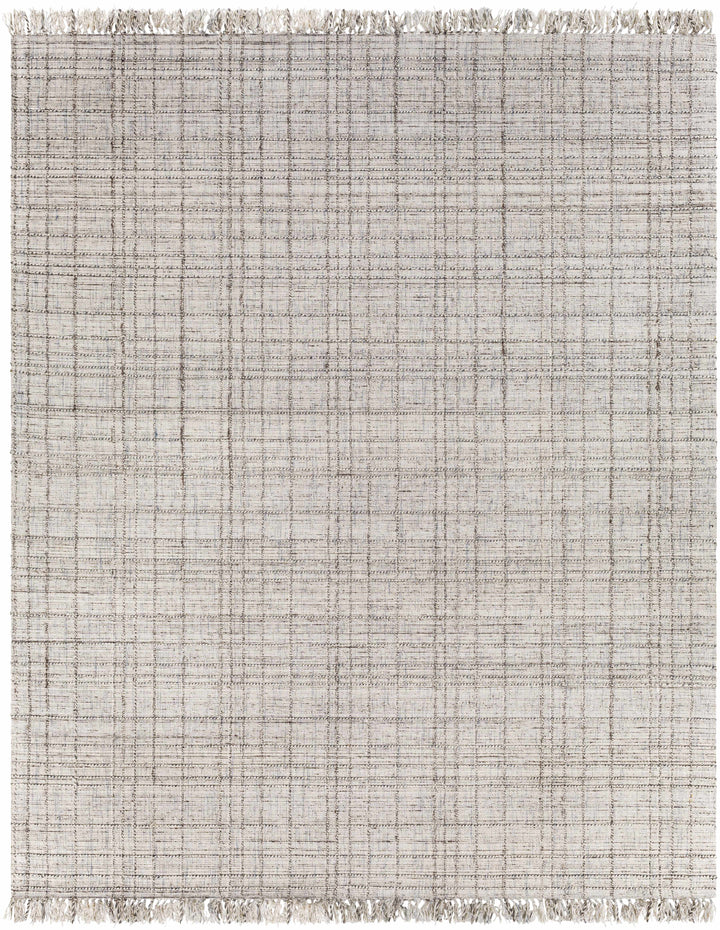 Delanco Modern Style Gray Hand Loom Area Rug
