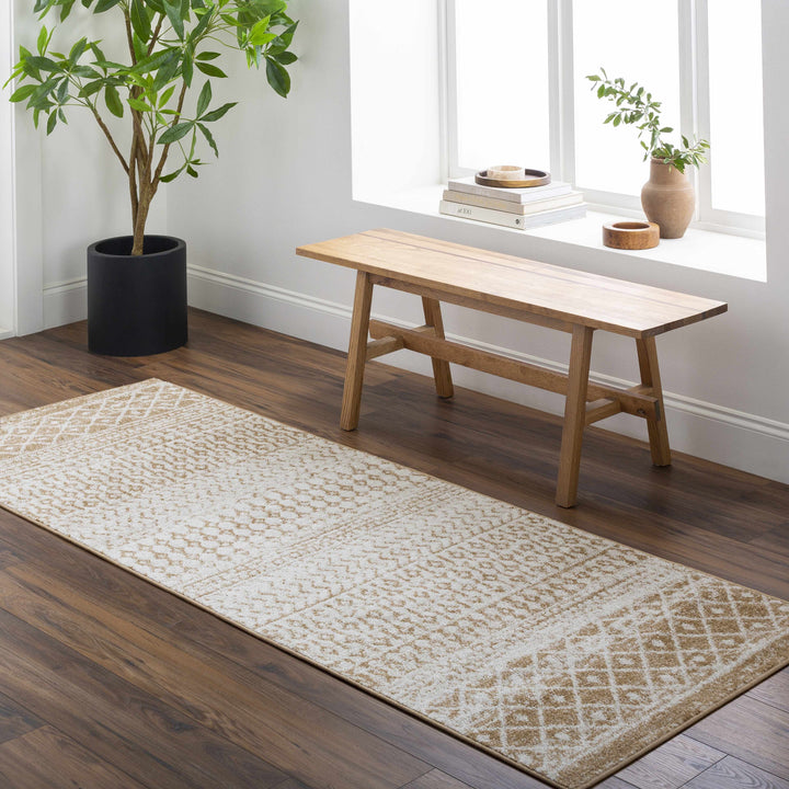 Dong Bohemian Camel And Ivory Rug