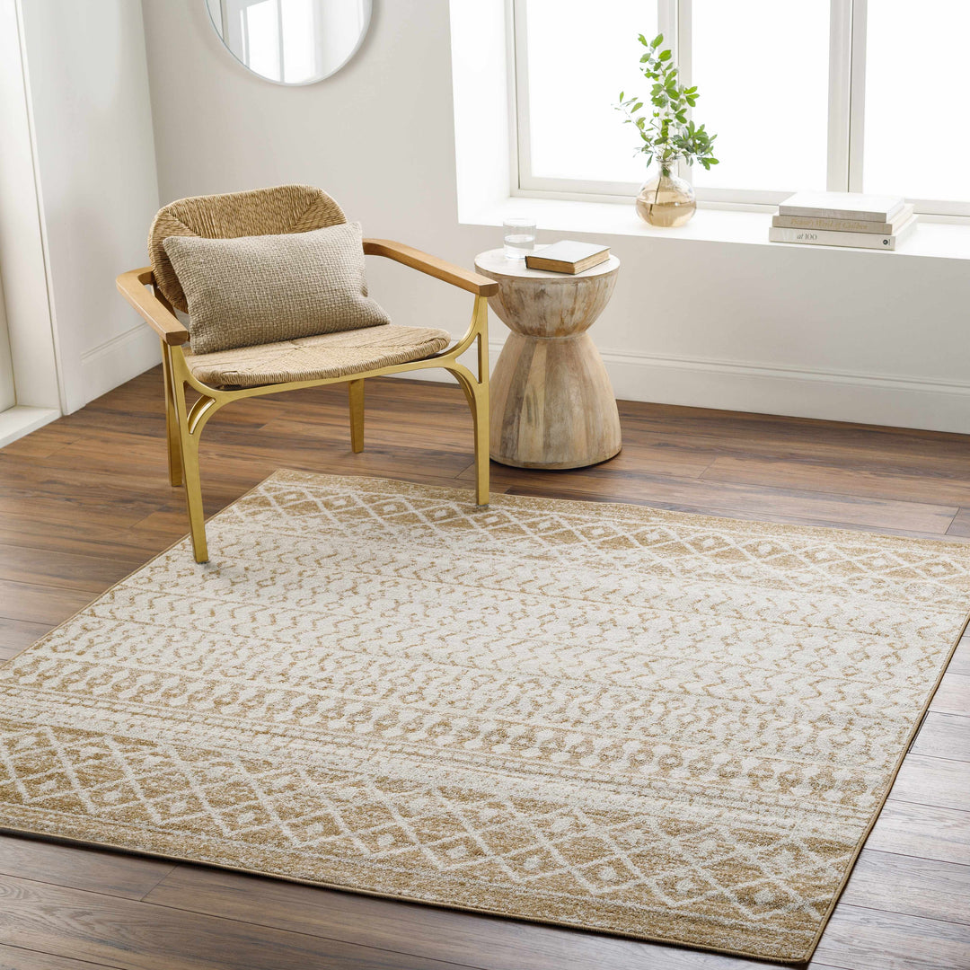 Dong Bohemian Camel And Ivory Rug