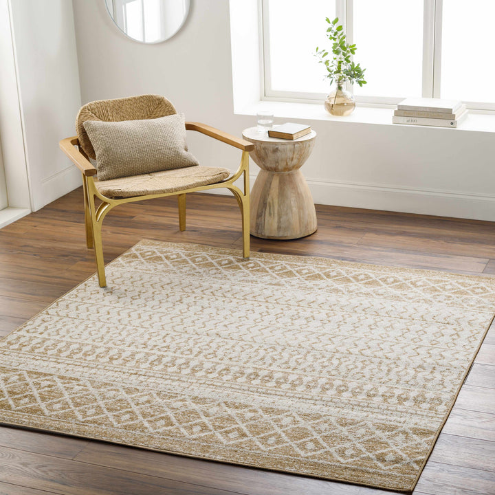 Dong Bohemian Camel And Ivory Rug