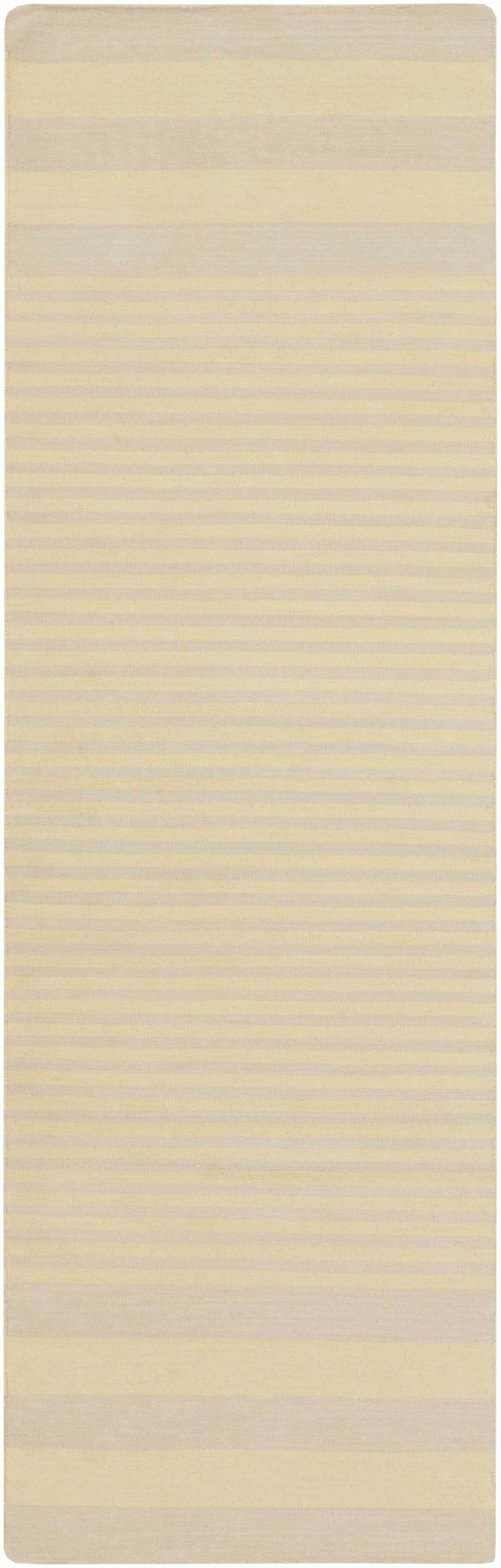 Donaghadee Modern Stripes Pattern Beige Hand Woven Area Rug - The Rug Decor