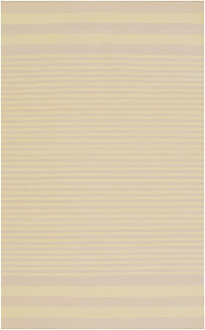 Donaghadee Modern Stripes Pattern Beige Hand Woven Area Rug - The Rug Decor