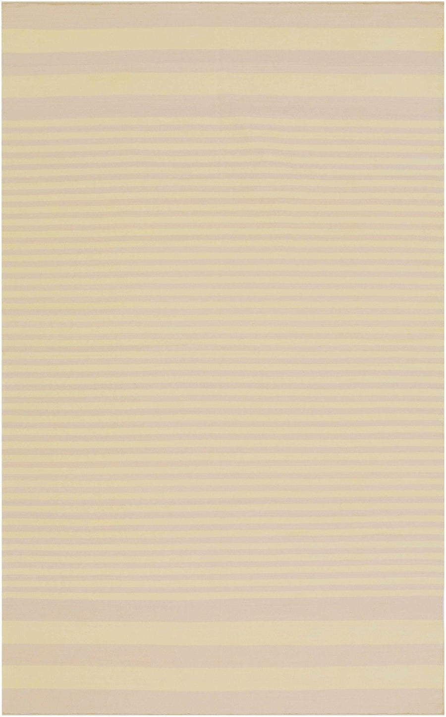 Donaghadee Modern Stripes Pattern Beige Hand Woven Area Rug - The Rug Decor