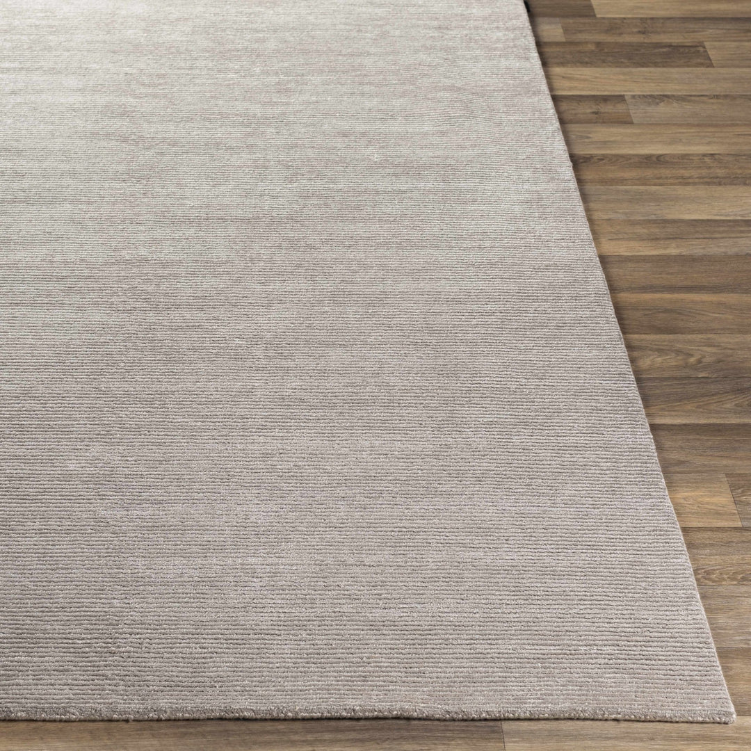 Donegal Taupe Modern Solid Design Hand Knotted Area Rug - The Rug Decor
