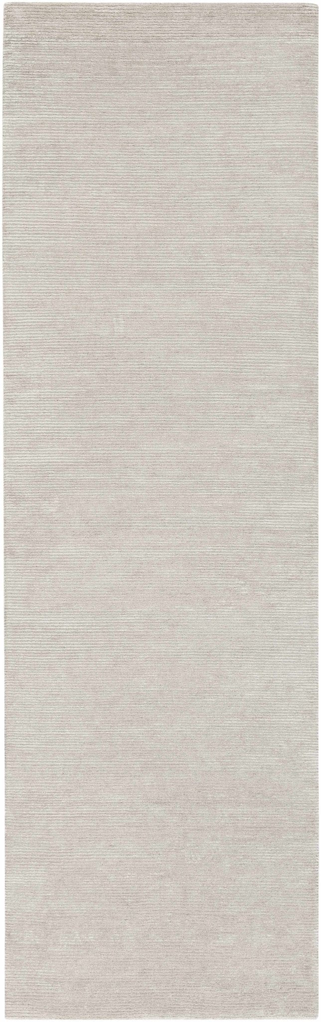Donegal Taupe Modern Solid Design Hand Knotted Area Rug - The Rug Decor