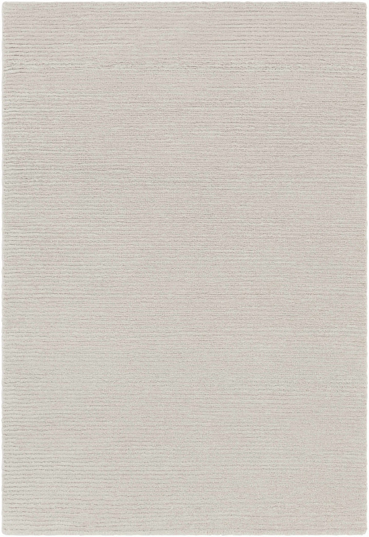 Donegal Taupe Modern Solid Design Hand Knotted Area Rug - The Rug Decor