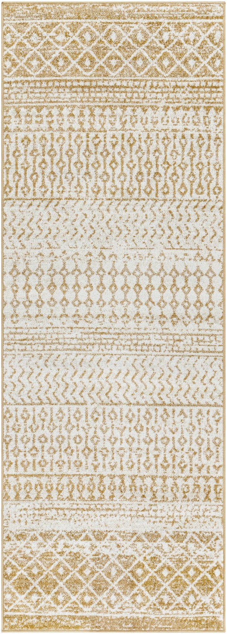 Dong Bohemian Camel And Ivory Rug - The Rug Decor