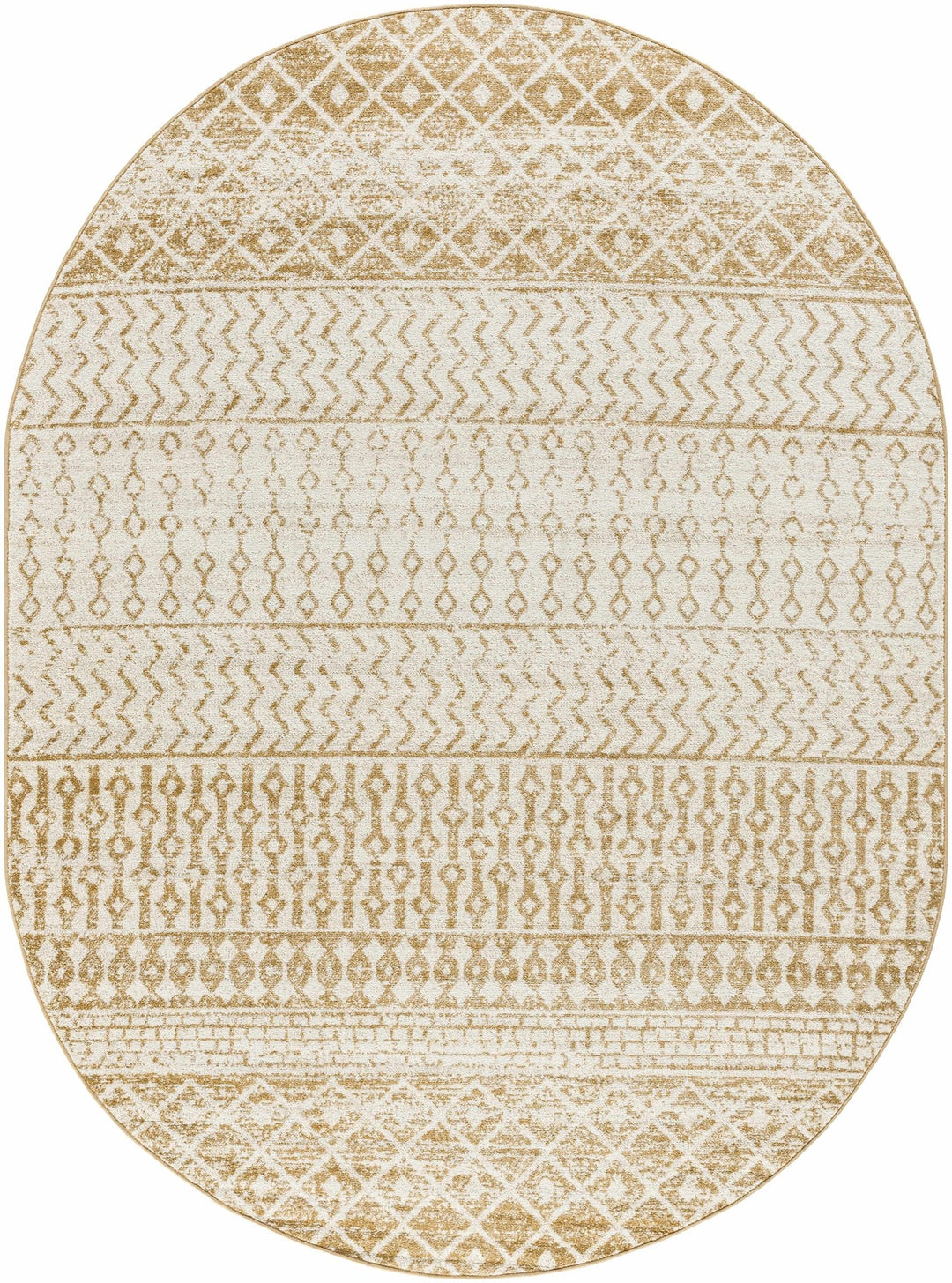 Dong Bohemian Camel And Ivory Rug - The Rug Decor