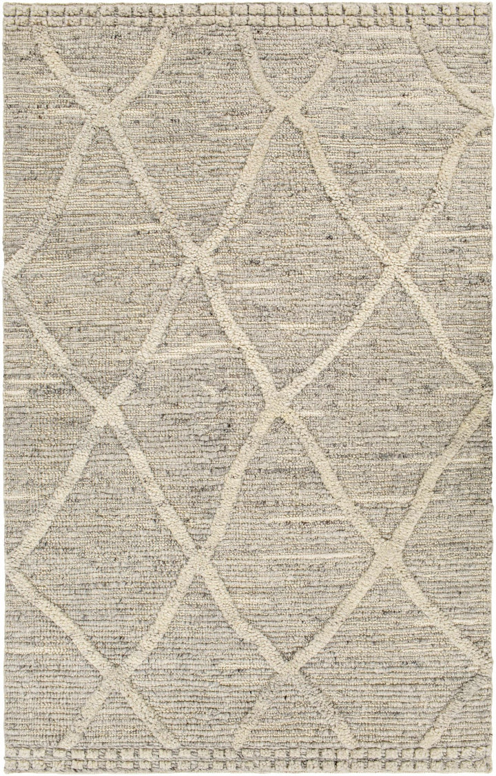 Donsol Contemporary Geometrical Beige And Gray Rug - The Rug Decor