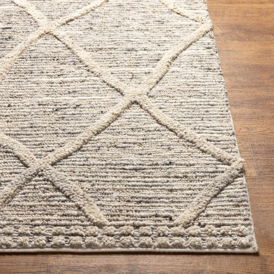 Donsol Contemporary Geometrical Beige And Gray Rug - The Rug Decor