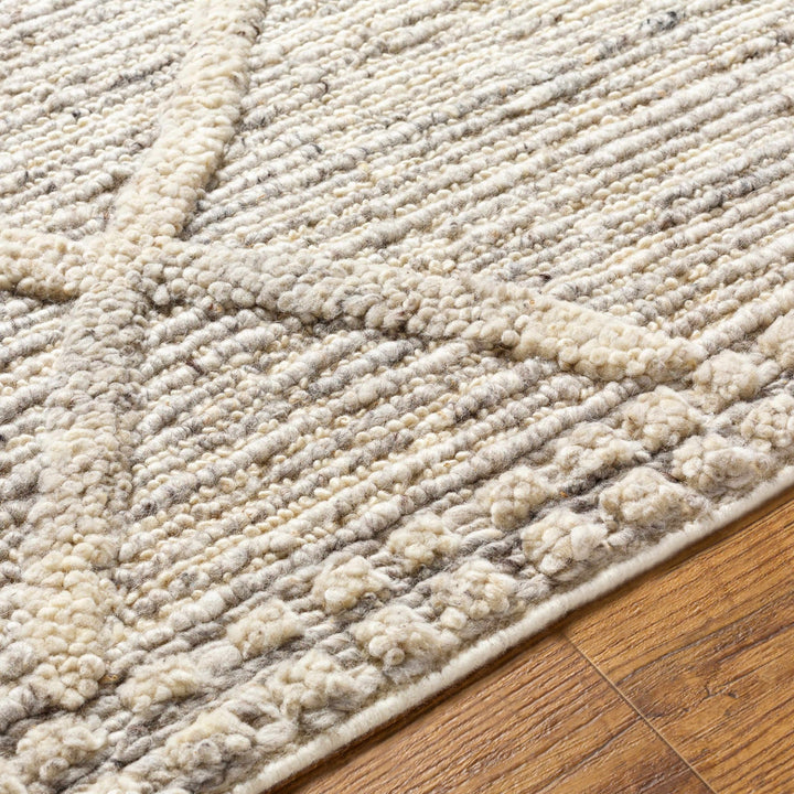 Donsol Contemporary Geometrical Beige And Gray Rug - The Rug Decor