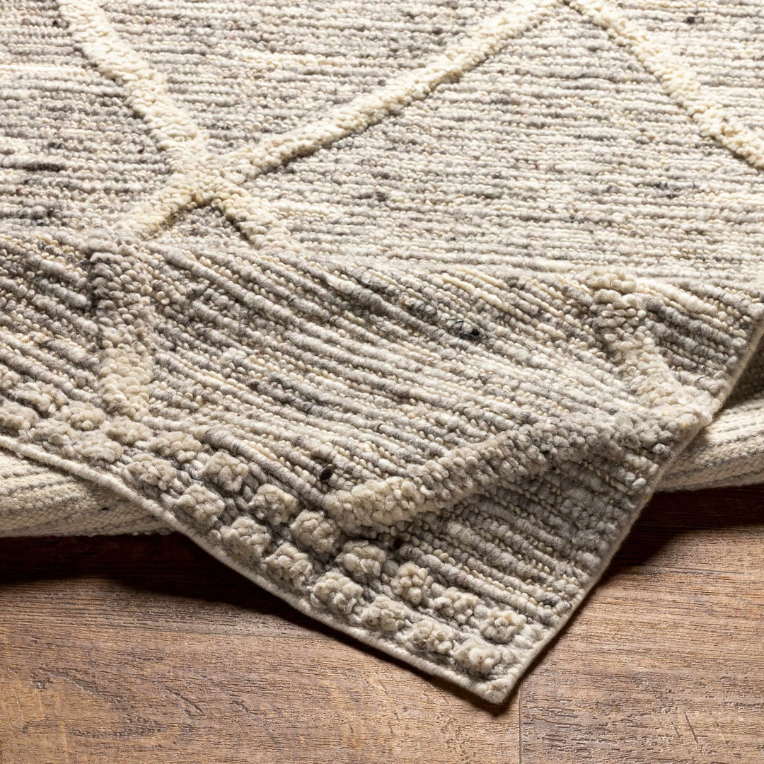 Donsol Contemporary Geometrical Beige And Gray Rug - The Rug Decor