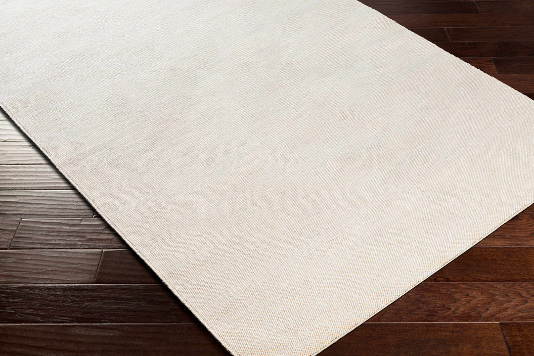 Dormansland Ivory Modern Style  Hand Woven Area Rug