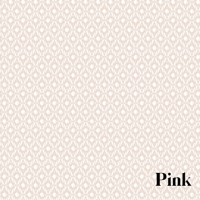 Dotted Diamond Design Pink, And Mint Self - Adhesive Wallpaper - The Rug Decor