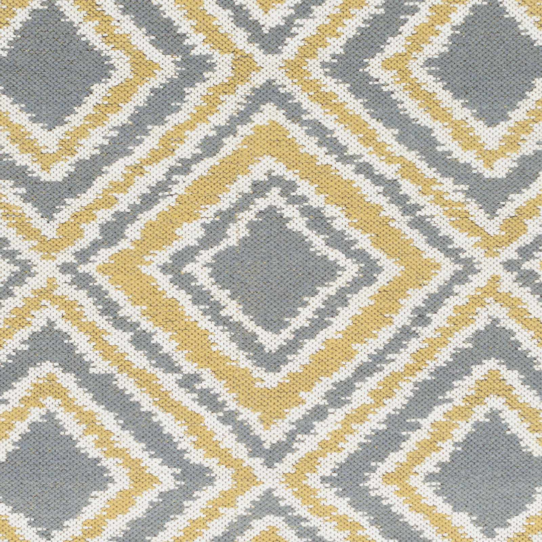 Druid Contemporary Mustard & Ivory Hand Woven Wool Rug - The Rug Decor