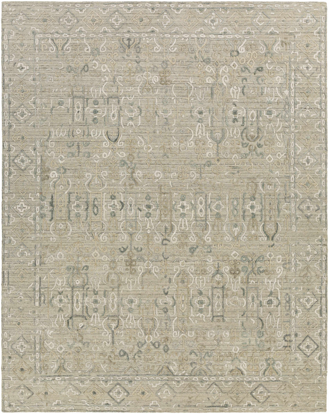 Dubbo Beige Traditional Style Hand Loom Area Rug