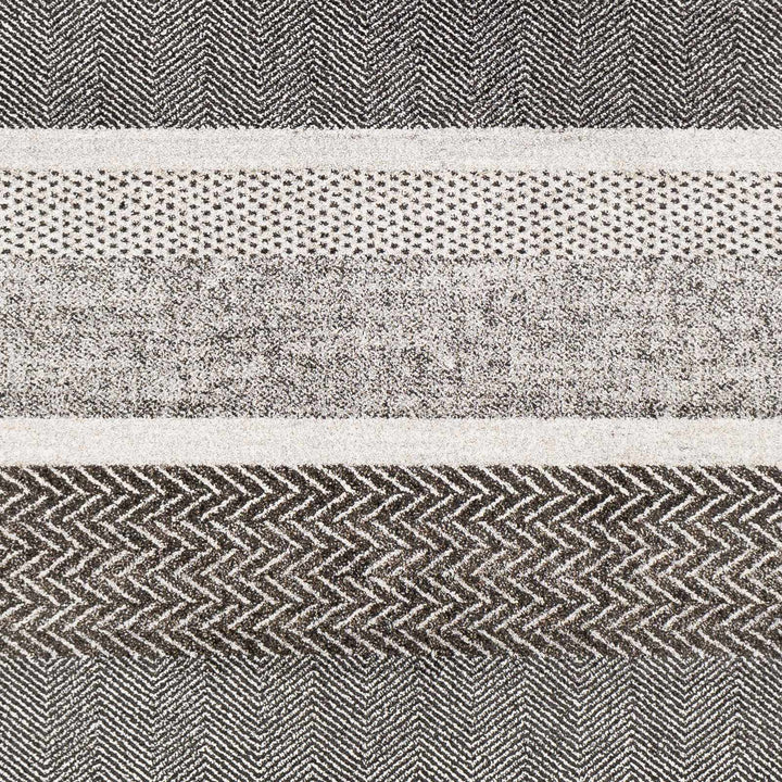 Dugginsville Contemporary Style Gray Area Rug