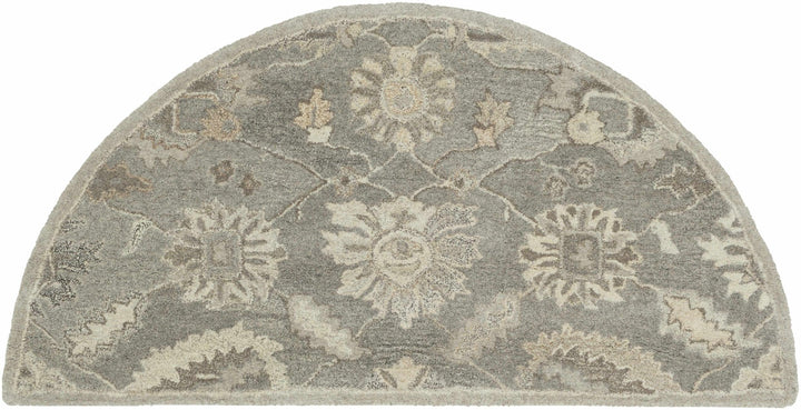 Dulles Traditional Style Taupe And Beige Hand Tufted Wool Rug - The Rug Decor