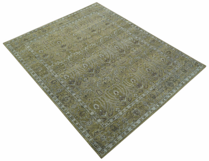 Dune Earthy Neutral Custom Made Camel Turkish Hand Knotted Wool Rug - The Rug Decor