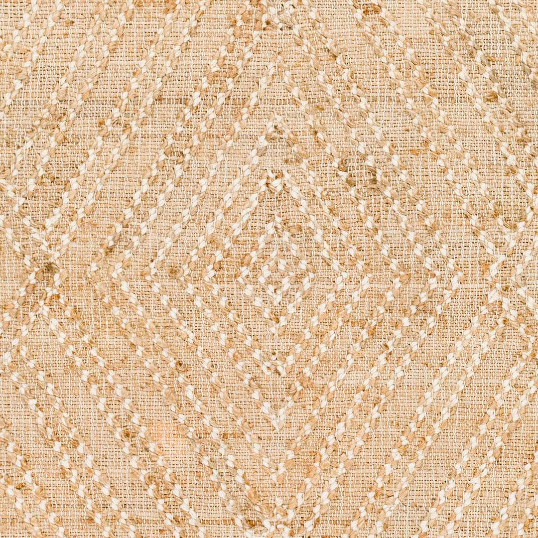 Dunne Contemporary Geometrical Beige And Ivory Rug - The Rug Decor