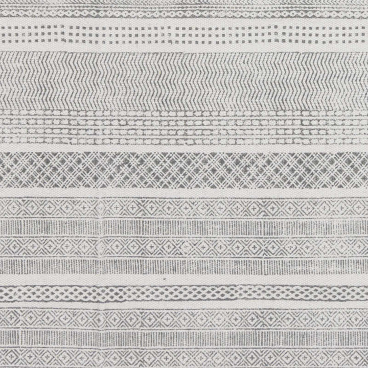 Durbin Modern Style Ivory Hand Woven Cotton Area Rug - The Rug Decor
