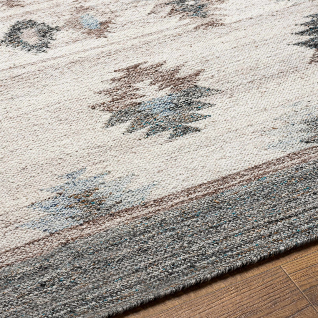 Duyen Modern Ivory Southwestern Hand Woven Area Rug - The Rug Decor