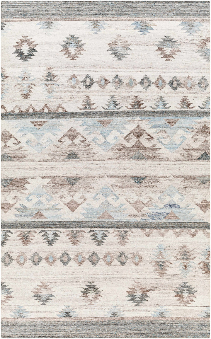 Duyen Modern Ivory Southwestern Hand Woven Area Rug - The Rug Decor