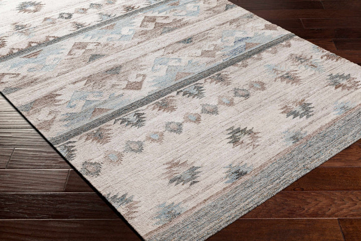 Duyen Modern Ivory Southwestern Hand Woven Area Rug - The Rug Decor