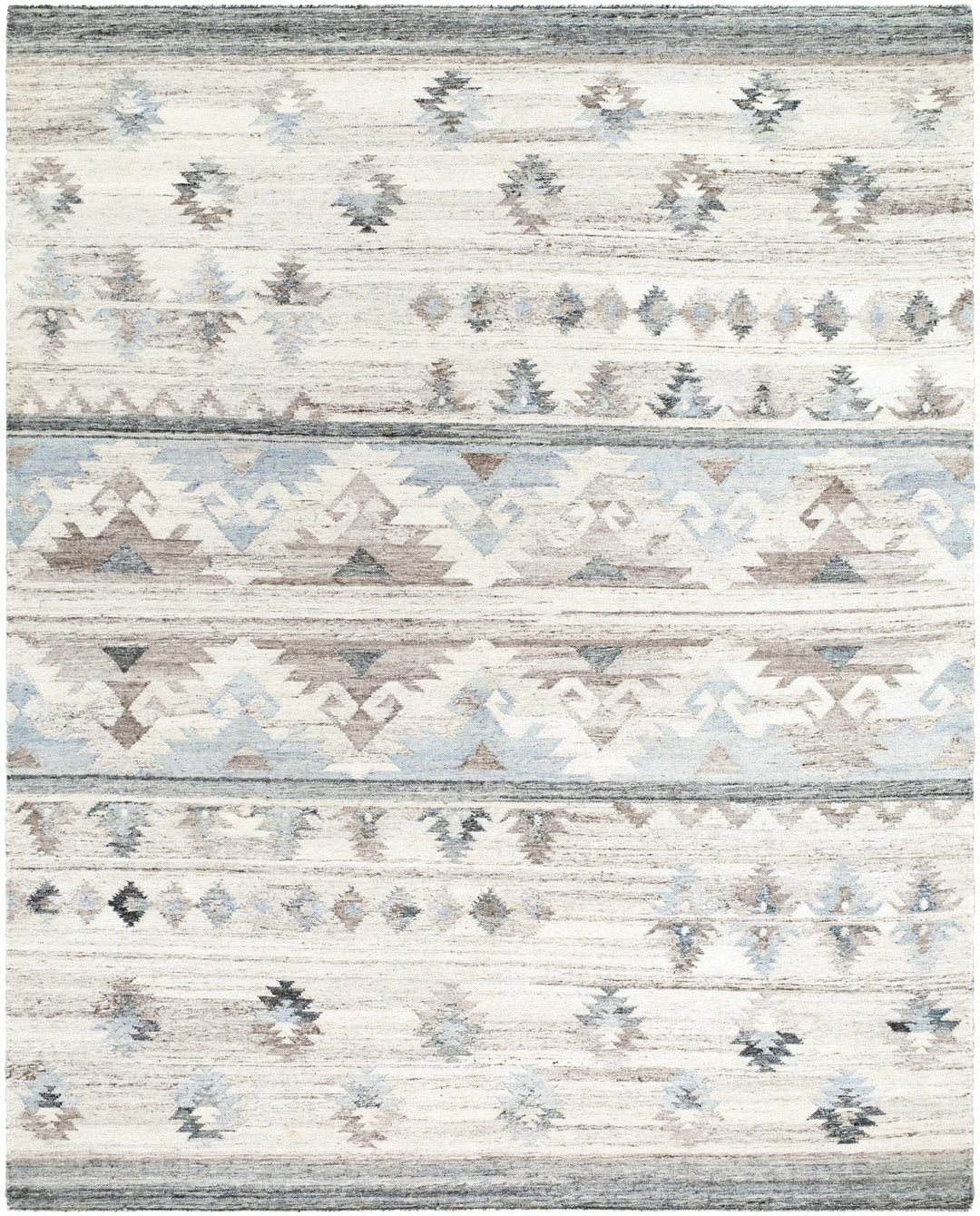 Duyen Modern Ivory Southwestern Hand Woven Area Rug - The Rug Decor