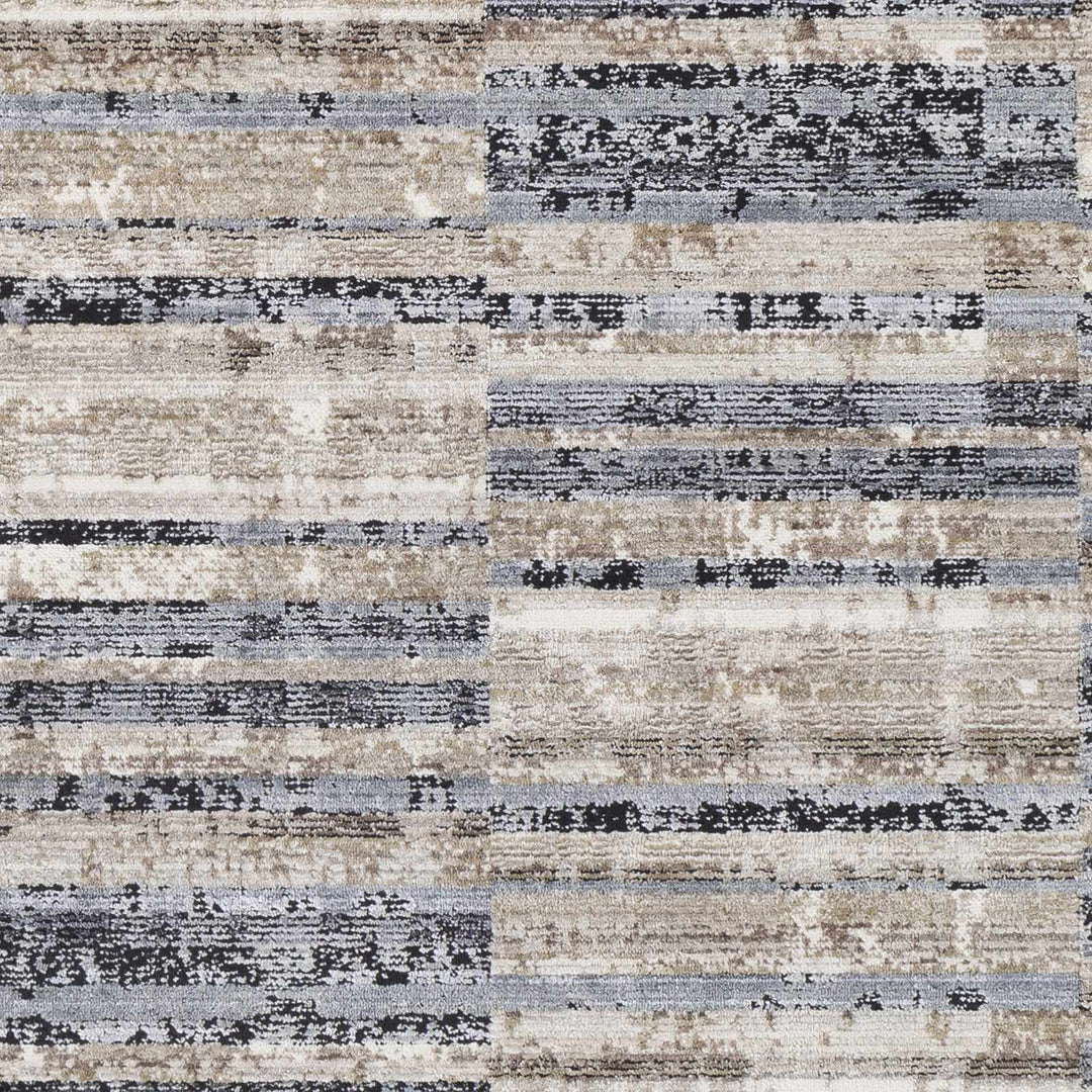 Eastlakes Contemporary Abstract Gray And Beige Area Rug - The Rug Decor