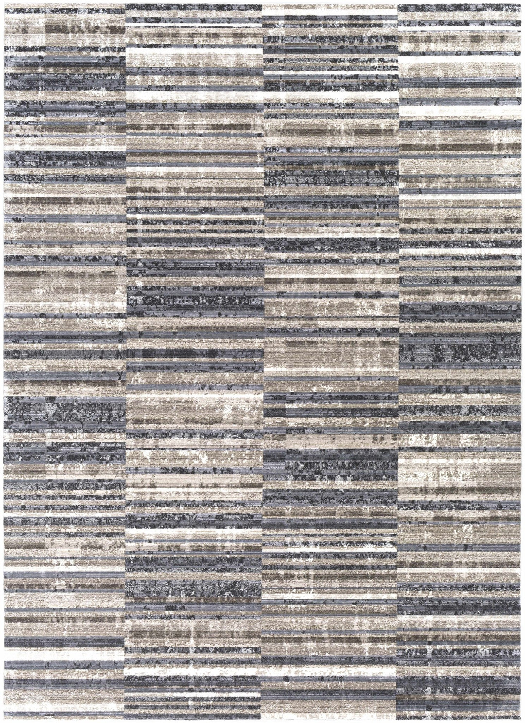 Eastlakes Contemporary Abstract Gray And Beige Area Rug - The Rug Decor