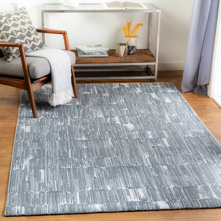 Eastoft Modern Abstract Design Gray Area Rug - The Rug Decor