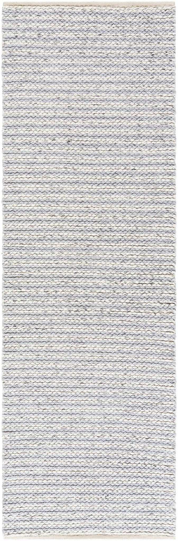 Ebrar Contemporary Gray And Ivory Area Rug - The Rug Decor