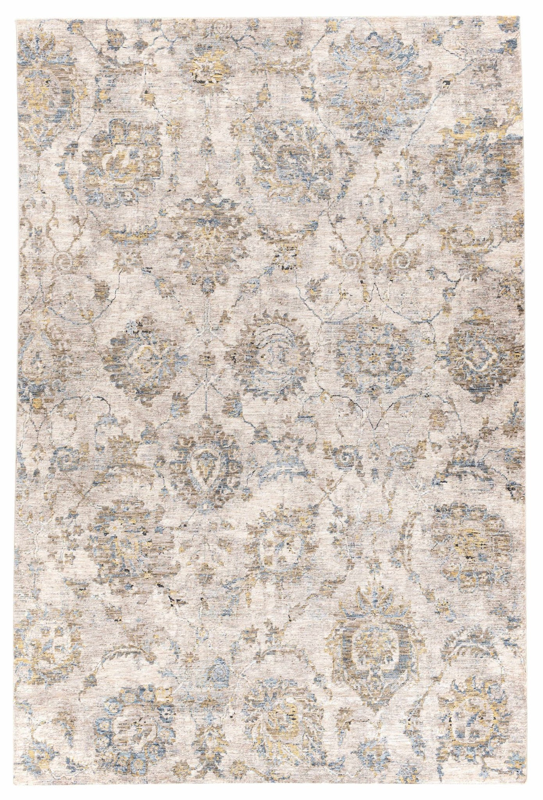 Edenfield Modern Style Brown And Charcoal Area Rug - The Rug Decor